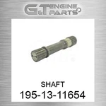 195-13-11654 Shaft Fits Komatsu (new Aftermarket). Price: $490.13.