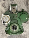 Used Oem 4045 John Deere DZ102321 Front Timing Gear Cover R520130 +plate R121411. Price: $400.00.