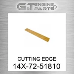 14X-72-51810 Cutting Edge Fits Komatsu (new Aftermarket). Price: $300.04.